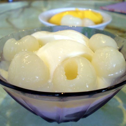 マンゴープリン＆龍眼