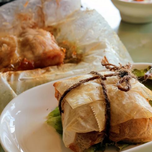 ペーパーラップチキン